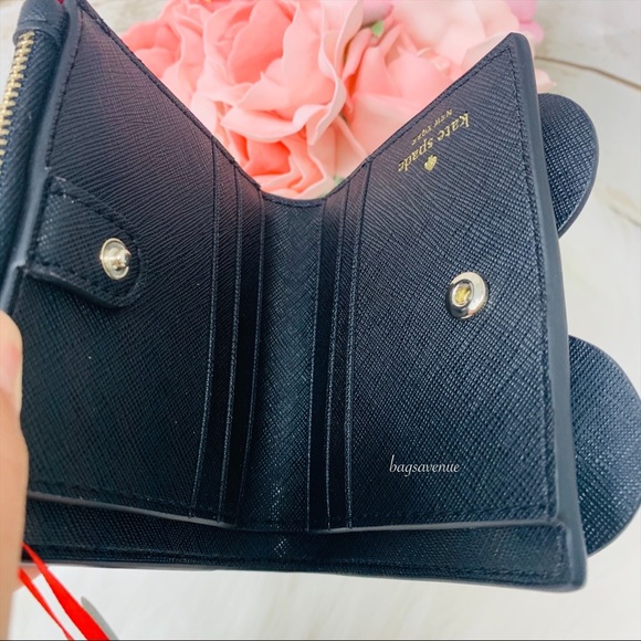 KATE SPADE MINNIE MOUSE BLACK BACKPACK WALLET SET - Picture 8 of 8